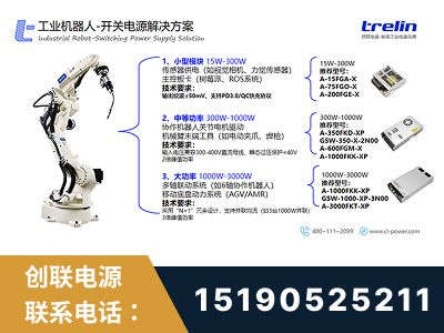 宿迁-工业机器人-开关电源解决方案